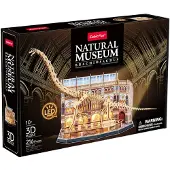Cubicfun 3d Led-palapeli: Brachiosaurus, Luonnonmuseo