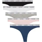 Calvin Klein Thong 5 Pk - Black - XL