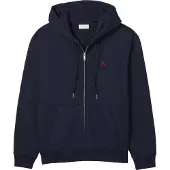 Calvin Klein Jeans Ls Eu 350Terry Monogram Fz Hoodi - Navy - L