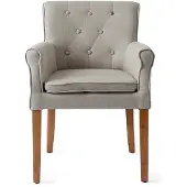 Rivièra Maison La Scala tuoli käsinojilla Linen flax