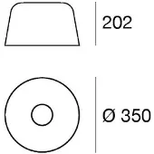 LINEA LIGHT Led Delfi_S, himmennettävä, Musta, Olohuone/ruokailutila, Alumiini, Moderni