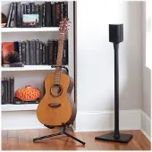Sanus Floor Stand for Sonos One SL Play:1 Play:3 Single Black