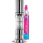 SodaStream Soodavesikone ja hiilihappovesi Enso Hopea