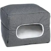 Dogman Buddy 2 i 1 bädd Grå/Vit