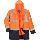 Portwest S766 5-in-1 kaksiväri työtakki