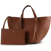 Abro Cosmo Käsilaukku Nahka 46 cm Ruskea