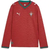 Puma Portugal 25/26 Replica Koti Junior-pitkähihainen T-paita