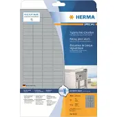 Herma 4220, Hopea, Pyöristetty suorakulmio, Kiinteä, A4, Polyesteri, Matta