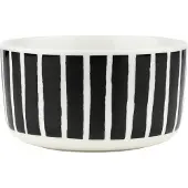 Marimekko - Piccolo Kulho 50 cl Musta/Valkoinen