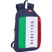 Safta Benetton Flag Mini 8.50l 27x33x10 Cm Reppu
