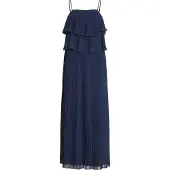 Vila Vichiffan Singlet Pleat Dress - Noos/Dc - Navy - 34