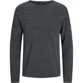 Jack & Jones Jjehill Knit Crew Neck Noos - Grey - XL