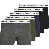 Jack & Jones Basic White Wb Boxerit 5 Yksiköt