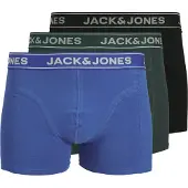 Jack & Jones Jacblack Friday Trunks 3 Pack - Blue - M