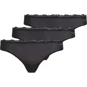 Calvin Klein Underwear Stringit musta