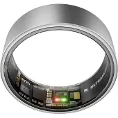 Ultrahuman Ring Air älysormus Raw Titanium (koko 9)