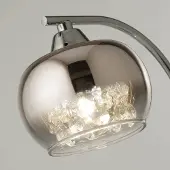 Searchlight Pöytävalaisin Ianis, Kirkas/läpinäkyvä, Olohuone/ruokailutila, Lasi, Moderni