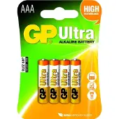 GP Ultra battery - 4 x AAA - Alkaline