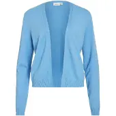 Vila Viril Short L/S Knit Cardigan-Noos - Blue - L