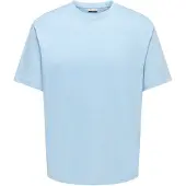 Only & Sons Onsfred Life Rlx Ss Tee Noos - Blue - XL