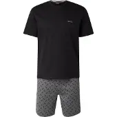 BOSS Relax Short Set - Black - L