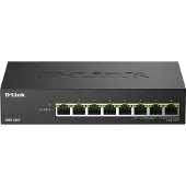 D-Link – 8 ports 2.5G/MultiGig PoE Unmanaged Switch, Metal (DMS-108P/E)