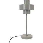 Dyberg Larsen Pöytävalaisin Stoke, Alumiini/harmaa/sinkki, Olohuone/ruokailutila, Metalli, Design