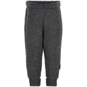 Mikk-Line Fleecehousut Merinovilla, Anthracite Melange, 110