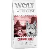 Wolf of Wilderness 12kg Crimson Sunset karitsa & vuohi koiranruoka