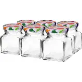 Browin Lasipurkki kierrekorkilla TO fi53 120ml - 6 kpl