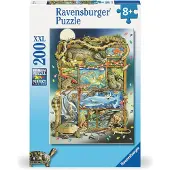 Ravensburger Fish And Reptile Menagerie 200P - Multi/patterned - ONE SIZE