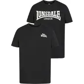 Lonsdale Piddinghoe Lyhythihainen T-paita 2 Yksiköt