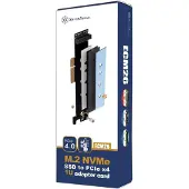 Silverstone SST-ECM26-V2 M.2-portti (M-Key) PCIe 4.0 x 4-Schnittstelle -muodossa (M-Key)