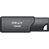 PNY Technologies Pro Elite V3, 256 GB, USB A-tyyppi, 3.2 Gen 2 (3.1 Gen 2), 1000 MB/s, Liuku, Musta (P-FD256PROV3-GE)