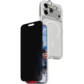 PanzerGlass CARE 3-in-1 Privacy bundle iPhone 17 Pro Max, MagSafe, läpinäkyvä