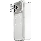 PanzerGlass CARE Flagship 3-in-1 bundle iPhone 17 Pro Max, läpinäkyvä