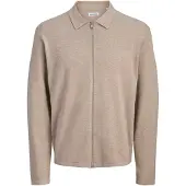 Jack & Jones Jjcole Knit Zip Cardigan - Beige - XL