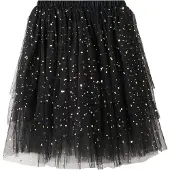 Mango Star Tulle Skirt - Black - ONE SIZE