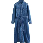 Next Puseromekko sininen denim