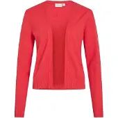 Vila Viril Short L/S Knit Cardigan-Noos - Red - L
