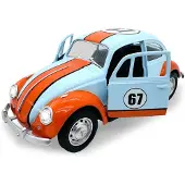 Jamara Volkwagen Classical Beetle 1967, Auto, LR44, Vaaleansininen, Oranssi (402600)
