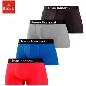 Bruno Banani Bokserishortsit laivastonsininen / harmaa / punainen / musta
