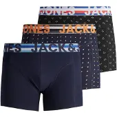 Jack & Jones Jachenrik Trunks 3 Pack Noos - Navy - M