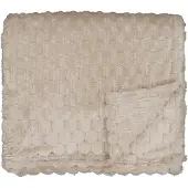 Noble House Blanket Lukas - Cream - 125X150CM