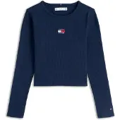 Tommy Hilfiger Paita 'Heritage Extra Slim Long Sleeve' marine