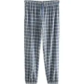 Next Pyjamahousut 'Motion Flex' kyyhkynsininen / vaaleanharmaa / musta