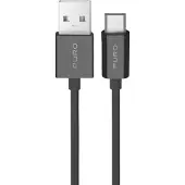 Puro TPE 12W USB-A - microUSB 1m Cable - Black