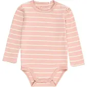 Fixoni Body Ls W. Yd Stripe - Pink - 86