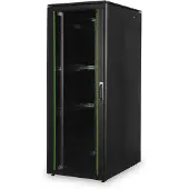 Digitus DN-19 47U-8/12-1B, Itseseisova teline, 47U, 800 kg, Näppäinlukko, 169 kg, Musta