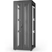 Digitus DN-31119-B, Itseseisova teline, 42U, 800 kg, Näppäinlukko, Kotelon kiskot, Säädettävät jalat